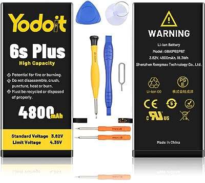 Batterie de remplacement youduet pour iphone 6s plus d'une capacité élevée de 4800 mah avec un. DIAYTAR COTE D'IVOIRE  - des réductions incroyables sur tous les produits dont vous avez besoin. Parcourez notre boutique en ligne pour découvrir des offres discount sur des centaines d'articles, allant de la mode aux appareils électroménagers dernier cri.