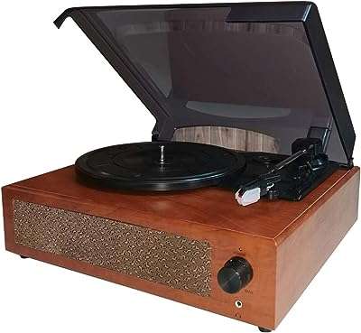 Tourne disque lecteur de disque vinyle portable en classique vintage avec haut parleurs. Parcourez la boutique en ligne DIAYTAR COTE D'IVOIRE  et plongez dans un univers de bonnes affaires. Que vous ayez besoin de nouveaux appareils électroménagers, d'une garde-robe tendance ou des dernières nouveautés en matière de technologie, notre large gamme de produits discount vous offre la possibilité de faire des économies tout en vous faisant plaisir. Avec DIAYTAR COTE D'IVOIRE, profitez des meilleurs prix sans jamais compromettre la qualité.