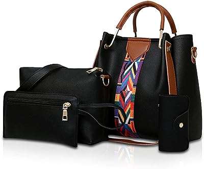 Nicole&doris sacs à bandoulière pour femmes paquet de 4 sacs main pour dames avec poignée. DIAYTAR COTE D'IVOIRE  vous offre toutes les bonnes affaires sur un seul site. Découvrez notre sélection de produits discount pour la maison, l'électroménager, l'informatique et la mode. Bénéficiez de nos prix imbattables et trouvez les articles de qualité que vous recherchez, sans vous ruiner !