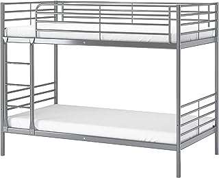 Lit superposé robuste karnak argent taille 90x190 cm. À la recherche de bons plans ? Rendez-vous sur DIAYTAR COTE D'IVOIRE, votre partenaire en ligne pour des produits discount de qualité. Parcourez notre large éventail de produits, allant de l'électroménager de pointe à la mode tendance, et profitez d'économies incroyables tout en apportant une touche de style à votre vie quotidienne.