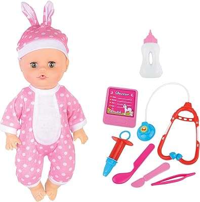 Coffret de jeu pjoy baby kayla (ensemble docteur). DIAYTAR COTE D'IVOIRE  - votre adresse en ligne pour des achats malins. Profitez de nos prix réduits sur une large gamme de produits, d'une sélection d'articles pour la maison aux dernières tendances de la mode, en passant par les équipements électroniques et les accessoires informatiques. Sans compromis sur la qualité, nous rendons le shopping abordable pour tous.