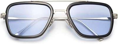 Lunettes de soleil tony stark hommes femmes carrées en métal iron. DIAYTAR COTE D'IVOIRE  - Votre destination discount pour tous vos besoins. Parcourez notre collection de produits de haute qualité, allant de la maison à l'électroménager, de l'informatique à la mode, et trouvez les meilleures offres en ligne. Profitez de nos prix imbattables et faites des économies dès maintenant!