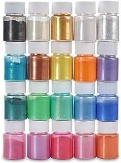 Poudre de couleur mica 20 bouteilles de résine solide couleurs métalliques pigment. Besoin de dépenser moins sans renoncer à la qualité ? DIAYTAR COTE D'IVOIRE  est là pour vous ! Explorez notre catalogue en ligne et découvrez une multitude de produits discount pour la maison, l'électroménager, l'informatique et la mode, qui répondront à tous vos besoins tout en respectant votre budget.