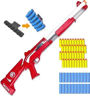 Fusil de chasse balistique à mastic agm jouet de tir fléchettes en mousse. Découvrez DIAYTAR COTE D'IVOIRE, votre magasin en ligne de confiance pour des bons plans à ne pas manquer. Explorez nos multiples catégories telles que l'électroménager, le mobilier, l'informatique et la mode, et dénichez les offres les plus avantageuses pour tous vos besoins, le tout en un seul endroit.