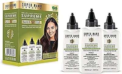 Coffret de kératine brésilienne supreme hair 3 x 100 ml. DIAYTAR COTE D'IVOIRE  - des réductions incroyables sur tous les produits dont vous avez besoin. Parcourez notre boutique en ligne pour découvrir des offres discount sur des centaines d'articles, allant de la mode aux appareils électroménagers dernier cri.