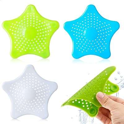 Crépines d'évier en caoutchouc miccacose starfish 3 pièces attrape cheveux bouchon de crépine. À la recherche de bonnes affaires ? DIAYTAR COTE D'IVOIRE  vous offre une large gamme de produits discount pour la maison, l'électroménager, l'informatique, la mode et les gadgets. Profitez de prix imbattables sans sacrifier la qualité !