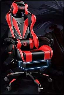 Chaise de bureau de jeu lemus chaise d'ordinateur à dossier haut avec repose pieds et soutien. Faites des économies sans renoncer à vos envies chez DIAYTAR COTE D'IVOIRE, la boutique en ligne incontournable pour trouver des produits discount. Explorez notre sélection dédiée à la maison, l'électroménager, l'informatique, la mode et les gadgets, et profitez de prix réduits sur tous nos articles. Ne laissez pas passer cette occasion de faire de bonnes affaires !