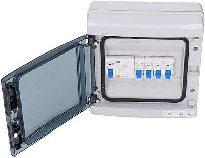 Boîtier de protection de distribution boîtier de disjoncteur 4 voies mcb 230v eu. DIAYTAR COTE D'IVOIRE  - La boutique en ligne où qualité et discount se rencontrent. Parcourez notre vaste catalogue et trouvez tout ce dont vous avez besoin, de l'électroménager moderne à la dernière mode tendance. Ne sacrifiez pas votre budget pour obtenir des produits de qualité !