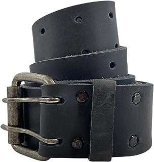 Ceinture rustique en cuir renforcé boucle à double griffe (15 po) de la rge. DIAYTAR COTE D'IVOIRE  : votre boutique en ligne discount préférée ! Faites des économies sur des articles essentiels pour votre vie quotidienne, de l'électroménager à l'informatique en passant par la mode et les gadgets. Ne cherchez plus, les meilleurs prix sont chez nous !