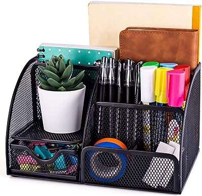 Organiseur de bureau en maille cloudfour pour fournitures de bureau porte stylos multifonctionnel. DIAYTAR COTE D'IVOIRE, votre partenaire de shopping discount en ligne, regroupe une large gamme de produits à prix cassés pour tous les amateurs de bonnes affaires. Faites des économies sur vos achats de la maison à l'électroménager, de l'informatique à la mode, grâce à DIAYTAR COTE D'IVOIRE !
