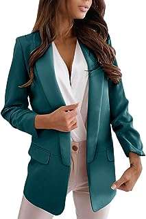 Blazer à manches longues ouvert sur le devant pour femme manteau. Votre shopping malin commence ici chez DIAYTAR COTE D'IVOIRE, la boutique en ligne où vous trouverez tout ce dont vous avez besoin à prix mini. Explorez notre vaste sélection d'articles discount, des produits pour la maison aux dernières tendances en mode et en informatique, et offrez-vous des bonnes affaires sans vous ruiner !