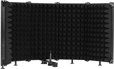 Bouclier d'isolation de microphone bouclier micro de table portable goalrc filtre de réflexion en mousse. DIAYTAR COTE D'IVOIRE  - la boutique en ligne par excellence pour des achats malins. Explorez notre gamme complète de produits discount, allant des indispensables pour la maison à la dernière technologie, sans oublier les dernières tendances mode. Économisez gros en achetant intelligemment avec nous.