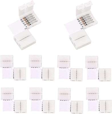 Lingling 10 pièces 5 broches 10mm connecteur rgbw en forme de l. Faites une affaire incroyable chez DIAYTAR COTE D'IVOIRE, votre destination en ligne pour des achats discount qui ne vident pas votre portefeuille ! Parcourez notre sélection complète de produits, des articles pour la maison aux gadgets dernier cri. Économisez sur les appareils informatiques de haute technologie et vos marques de mode préférées, tout en profitant d'une livraison rapide et d'un service client exceptionnel. Redéfinissez votre façon de magasiner avec nous et réalisez des économies substantielles dès maintenant !