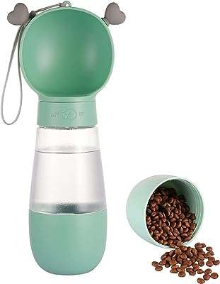 Bouteille d'eau pour chien de marche petbass portable avec récipient de nourriture. DIAYTAR COTE D'IVOIRE  - La boutique en ligne discount incontournable pour tous vos besoins. Explorez notre vaste catalogue de produits, comprenant des articles pour la maison, l'électroménager, l'informatique et la mode, tous à des prix défiant toute concurrence.