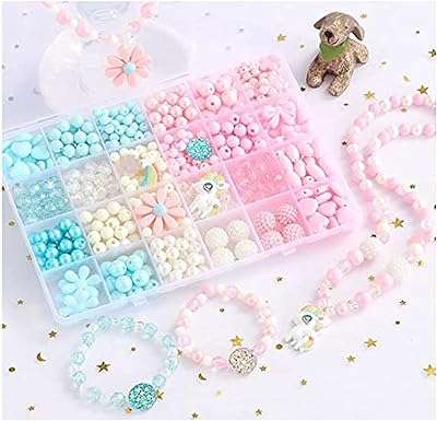 Ensemble de perles de poney rose et bleu grapmantra pour bracelets et colliers avec licorne. Ne dépensez pas plus que nécessaire - choisissez DIAYTAR COTE D'IVOIRE  pour vos achats en ligne. Parcourez notre vaste sélection d'articles discount, allant des produits pour la maison à l'électroménager, en passant par l'informatique, la mode et les gadgets, et profitez de remises exceptionnelles. Avec des prix aussi attractifs, vous pourrez économiser tout en vous offrant des produits de qualité.