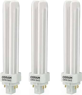 Ampoule lumière du jour robuste à 4 broches osram 18 w (paquet de 3). DIAYTAR COTE D'IVOIRE, votre solution intelligente pour des achats malins. Découvrez notre boutique en ligne et bénéficiez de prix discount sur une large sélection de produits pour la maison, l'électroménager, l'informatique et la mode. Ne manquez pas l'opportunité de faire des économies avec DIAYTAR COTE D'IVOIRE !