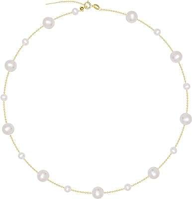 Élégant collier de perles d'eau douce en argent sterling 925 plaqué. Bienvenue chez DIAYTAR COTE D'IVOIRE, votre guichet unique pour des achats discount en ligne. Parcourez notre catalogue étendu et trouvez des articles variés, allant de l'électroménager pratique à la dernière mode, le tout à des prix imbattables. Profitez de la qualité sans compromis tout en maximisant vos économies chez nous.