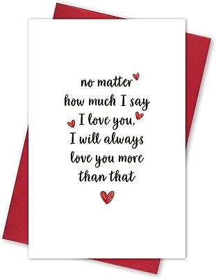 Carte je t'aime carte de saint valentin vi day d'anniversaire romantique d'amour drôle pour lui. Faites des bonnes affaires en un clic avec DIAYTAR COTE D'IVOIRE  ! Notre boutique en ligne généraliste vous propose une large gamme de produits discount, de l'électroménager à l'informatique en passant par la mode et les gadgets. N'attendez plus pour économiser et équiper votre maison à prix réduits, sans compromis sur la qualité !