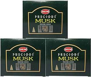 Pack de 3 boîtes de cônes d'encens au musc précieux  . DIAYTAR COTE D'IVOIRE  est le rendez-vous incontournable des chasseurs de bonnes affaires. Parcourez notre catalogue en ligne et trouvez tout ce dont vous avez besoin pour équiper votre maison, de l'électroménager à l'informatique en passant par les dernières tendances en matière de mode. Profitez de nos prix discounts pour réaliser de véritables économies.