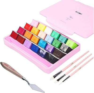 Himi gouache jelly paint set avec 24 couleurs vives peintures. DIAYTAR COTE D'IVOIRE  est votre partenaire de confiance pour des achats en ligne à prix réduits. Explorez notre site pour trouver tout ce dont vous avez besoin, des appareils électroménagers de renom aux gadgets étonnants, et profitez de nos offres exclusives pour réaliser des économies incroyables.