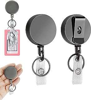 Enrouleur de porte badge rétractable robuste en métal avec clip de ceinture et porte clés pour carte. En quête des dernières tendances en matière d'informatique à prix abordable ? DIAYTAR COTE D'IVOIRE  est là pour vous ! Explorez notre sélection d'ordinateurs portables, de tablettes et de périphériques informatiques pour trouver les produits les plus performants à des prix attractifs.