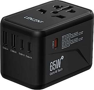 Adaptateur de voyage universel lencent chargeur international gan iii 65w avec 2. Besoin de produits à petit prix ? Faites confiance à DIAYTAR COTE D'IVOIRE, la boutique en ligne idéale pour réaliser des économies sur tous vos achats. Parcourez notre catalogue de produits discount, de la maison à l'électroménager, en passant par l'informatique et la mode. Ne vous privez pas et profitez des meilleurs prix du marché en faisant vos emplettes chez nous !