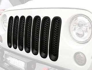 Inserts de calandre avant jeep wrangler jk clips de couverture noir mat pour jk. DIAYTAR COTE D'IVOIRE  est votre allié pour des achats discount de qualité. Explorez notre boutique en ligne et découvrez notre gamme complète de produits pour la maison, l'électroménager, l'informatique, la mode et les gadgets, le tout à des prix avantageux qui ne sacrifient pas la qualité.