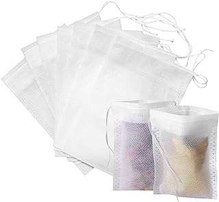Acvv 100 pièces sachets filtre à thé jetables avec cordon de serrage sacs en maille. Faites des économies sur tous vos achats chez DIAYTAR COTE D'IVOIRE . Notre boutique en ligne vous propose un large choix de produits discount, allant des indispensables pour la maison aux articles high-tech et aux accessoires de mode. Ne manquez pas nos offres exceptionnelles pour acheter intelligemment et à petits prix !