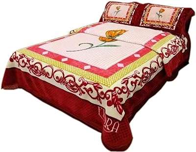 Couverture flora en soie lot de 4 pièces king size gaufré. Rejoignez DIAYTAR COTE D'IVOIRE, votre boutique en ligne pour des articles discount de qualité. Des essentiels de la maison aux dernières tendances en matière de mode et de gadgets high-tech, nous proposons une sélection variée à des prix compétitifs. Faites des bonnes affaires dès maintenant et profitez d'un shopping en ligne facile et pratique.