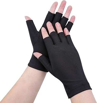 Gants de protection solaire sans doigts pour femmes d'été gants antidérapants. DIAYTAR COTE D'IVOIRE, votre destination en ligne pour des achats économiques et malins. Avec notre sélection discount de produits pour la maison, l'électroménager, l'informatique, la mode et les gadgets, vous ne trouverez pas de meilleur endroit pour réaliser des économies sans compromettre la qualité. Parcourez notre site dès maintenant et découvrez des prix imbattables.