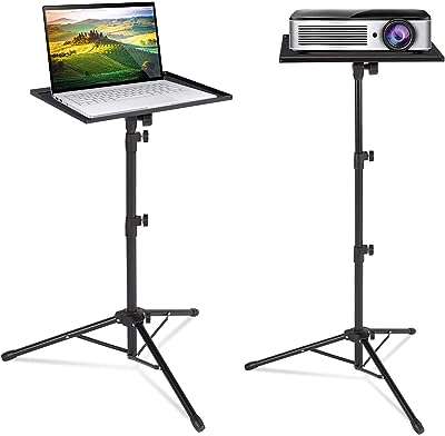 Support de projecteur trépied d'ordinateur portable réglable en hauteur de 177 à