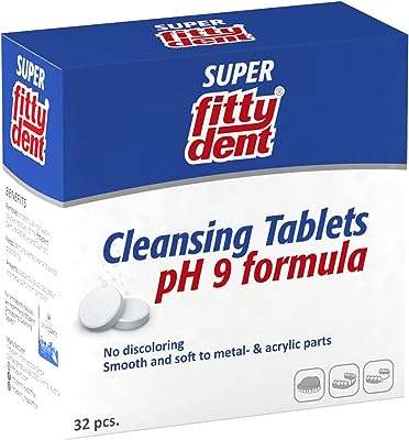 Comprimés nettoyants viti dent 32 comprimés formule anti calcaire puissante. Maximisez votre budget chez DIAYTAR COTE D'IVOIRE, votre destination en ligne pour des affaires imbattables. Nous vous offrons une gamme complète de produits discount, allant des articles de la maison à l'électroménager, de l'informatique à la mode. Faites des économies sans compromettre la qualité avec DIAYTAR COTE D'IVOIRE !