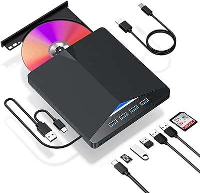 Lecteur cd dvd externe usb 3.0 7 en 1 dvd portable cd rom pour ordinateur. DIAYTAR COTE D'IVOIRE  - votre destination en ligne pour des achats discount sans compromis sur la qualité. Parcourez notre assortiment diversifié de produits, allant des équipements informatiques conviviaux aux articles de mode tendance en passant par les indispensables de la maison, et faites des économies sur tous vos besoins.