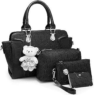 Ensemble de 4 sacs à main pour femmes avec ours en peluche un sac. À la recherche des dernières technologies sans vous ruiner ? DIAYTAR COTE D'IVOIRE  est votre partenaire incontournable pour tous vos achats informatiques en ligne. Des ordinateurs portables aux tablettes en passant par les accessoires high-tech, nous vous offrons un rapport qualité-prix imbattable. Restez connecté avec nos offres exceptionnelles et boostez votre productivité à moindre coût !