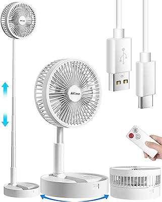 Ventilateur sur pied ai case ventilateur de bureau télescopique pliable portable avec batterie. DIAYTAR COTE D'IVOIRE  est l'adresse incontournable pour tous ceux qui cherchent des produits discount en ligne. Parcourez notre site et trouvez des offres imbattables sur une grande variété de produits, des articles pour la maison aux produits high-tech en passant par les dernières tendances mode et les gadgets les plus recherchés.