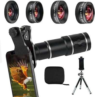 Kit d'objectif d'appareil photo de téléphone pour iphone android 20x téléobjectif. Bienvenue sur DIAYTAR COTE D'IVOIRE, votre magasin en ligne préféré pour des offres imbattables sur une variété de produits. Faites des économies substantielles sur des articles de maison, d'informatique et d'électroménager, tout en découvrant les dernières tendances en matière de mode et de gadgets indispensables.