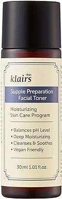 Klairs [échantillon] tonique pour le visage resilient skin prep 30 ml. DIAYTAR COTE D'IVOIRE, votre source d'économies en ligne pour tout ce dont vous avez besoin ! Explorez notre boutique généraliste et découvrez un vaste éventail de produits discount pour la maison, l'électronique, la mode et bien plus encore. Profitez des meilleures offres à des prix incroyablement bas, tout en économisant sur votre budget !