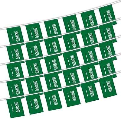 30 drapeaux de banderoles d'arabie saoudite bannière de fanion pour décoration de jardin. DIAYTAR COTE D'IVOIRE, votre partenaire shopping pour des bonnes affaires au quotidien. Profitez de notre large sélection de produits de qualité à prix réduits, allant des appareils électroménagers indispensables aux dernières tendances de la mode, en passant par les gadgets high-tech et les accessoires informatiques incontournables.