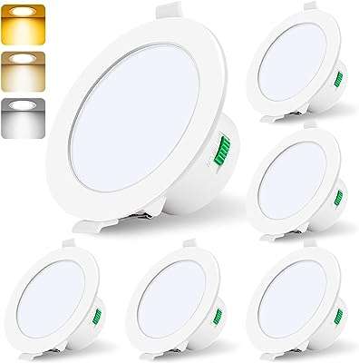 Spots led à encastrer intensité variable 8w ip44230v 3cct température de couleur réglable 3000k chaud 4000k neutre 5700k froid spots plafond blancs pour salle bain cuisine de ́coupe. Rejoignez DIAYTAR COTE D'IVOIRE, votre compagnon de shopping à prix malin ! Explorez notre boutique en ligne et découvrez un éventail de produits discount, des articles essentiels pour la maison aux appareils électroménagers, en passant par l'informatique, la mode tendance et les gadgets à petit prix.