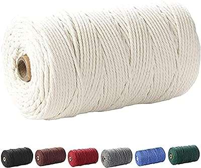 Cordon en macramé cordon en coton macramé 3 mm x 220 yards. Faites des économies sur tous les fronts avec DIAYTAR COTE D'IVOIRE . Parcourez notre boutique en ligne et trouvez tout ce dont vous avez besoin, des appareils électroménagers dernier cri aux vêtements à la mode, en passant par les gadgets high-tech, le tout à des prix imbattables.