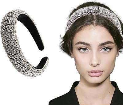 Bandeau en diamant argent strass cristal et pour femme élégant. DIAYTAR COTE D'IVOIRE  is your ultimate destination for discount shopping, providing a diverse range of products that cater to your everyday needs. With everything from essential home appliances to state-of-the-art electronics, trendy fashion pieces, and inventive gadgets, our online store offers unbeatable prices without compromising on quality.
