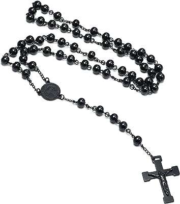 Unisexe noir perles en acier inoxydable longue chaîne de chapelet. Faites des économies avec DIAYTAR COTE D'IVOIRE, votre boutique en ligne discount préférée. Parcourez notre sélection complète d'articles allant des équipements électroménagers aux produits informatiques en passant par la mode et les gadgets. Profitez de nos promotions régulières et découvrez des prix incroyables sans jamais sacrifier la qualité.