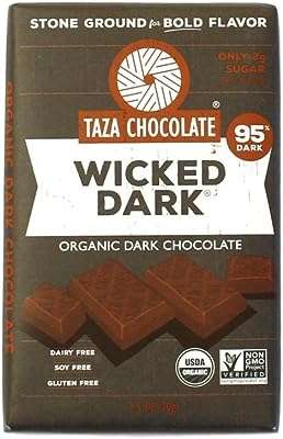Taza | barre de chocolat noir wicked à 95 %. Faites des économies sans sacrifier la qualité sur DIAYTAR COTE D'IVOIRE, votre boutique en ligne discount ultime. Découvrez notre sélection soigneusement choisie de produits dans divers domaines, allant de l'informatique à la mode, et bénéficiez de prix imbattables. Faites-vous plaisir tout en respectant votre budget chez nous.