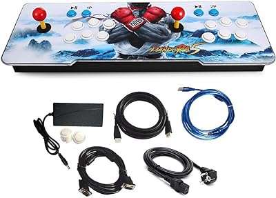 Arcade box console de jeu à double joystick avec 999. DIAYTAR COTE D'IVOIRE  vous offre des produits discount exceptionnels, sans compromis sur la qualité. Parcourez notre sélection variée comprenant des appareils électroménagers fiables, des gadgets innovants et des tendances mode à des prix défiant toute concurrence.