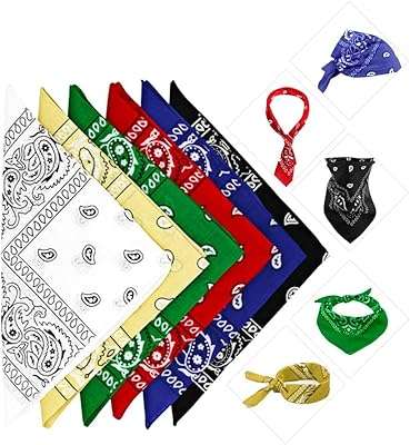 6 pièces masque multifonctionnel cowboy paisley bandana unisexe nouveauté imprimé. Plongez dans l'univers économique de DIAYTAR COTE D'IVOIRE, votre boutique en ligne incontournable pour les bonnes affaires. Parcourez notre sélection abondante de produits discount allant de la maison à l'électroménager, en passant par l'informatique et la mode. Économisez dès maintenant sur tous vos achats chez DIAYTAR COTE D'IVOIRE !