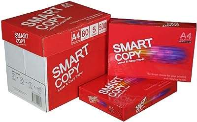 Papier de copie laser smart copy a4 5x (500 feuilles) 80. DIAYTAR COTE D'IVOIRE  vous propose une expérience de shopping en ligne à petit budget sans compromettre la qualité. Découvrez notre sélection diversifiée de produits discount, allant de l'informatique aux gadgets branchés, en passant par les articles pour la maison et bien plus encore. Faites des économies intelligentes et restez dans la tendance avec DIAYTAR COTE D'IVOIRE .