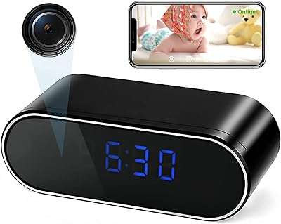 Horloge wifi horloge de table élégante caméra de sécurité cctv réveil numérique avec mini. Explorez DIAYTAR COTE D'IVOIRE  et découvrez une multitude de produits incroyables à des prix réduits. De l'électroménager aux gadgets en passant par la mode, notre boutique en ligne généraliste offre une vaste sélection pour tous vos besoins à petit prix. Faites des économies tout en vous faisant plaisir en passant commande dès maintenant!