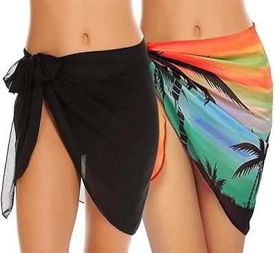 Maillot de bain paréo de plage pour femmes jupe portefeuille cover up pour les maillots. Besoin de renouveler votre garde-robe sans vous ruiner ? Faites un tour sur DIAYTAR COTE D'IVOIRE, votre boutique en ligne discount incontournable pour la mode à petits prix ! De la dernière tendance aux vêtements basiques, nous vous proposons un large choix pour tous les styles et toutes les tailles. Ne sacrifiez plus votre budget pour rester à la pointe de la mode !