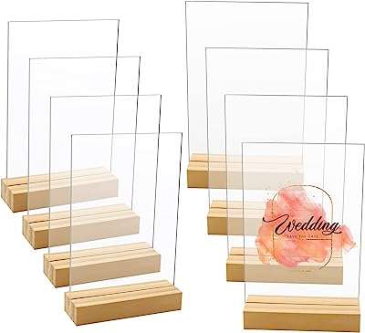 Panneau de table vierge en acrylique neopested avec supports en bois 4". Vous recherchez des produits discount de qualité ? Ne cherchez plus ! DIAYTAR COTE D'IVOIRE  propose une gamme étendue de produits allant de la maison à l'électroménager, de l'informatique à la mode. Faites des économies tout en comblant vos besoins avec notre boutique en ligne.