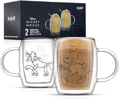 Ensemble de tasses en verre joyjolt aroma disney mickey et pluto. Bienvenue chez DIAYTAR COTE D'IVOIRE, la référence incontournable pour des achats en ligne à prix réduits ! Parcourez notre collection diversifiée qui comprend tout, des essentiels pour la maison à des appareils électroménagers de premier ordre, des produits informatiques de pointe et des vêtements à la mode, jusqu'aux gadgets uniques que vous ne trouverez nulle part ailleurs. Faites des économies tout en profitant d'une expérience de shopping exceptionnelle.